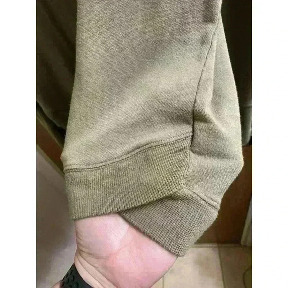 Athleta Mindset Relaxed Fit Sweatshirt Women's Light Olive Green Size 1X Comfy - Picture 5 of 11